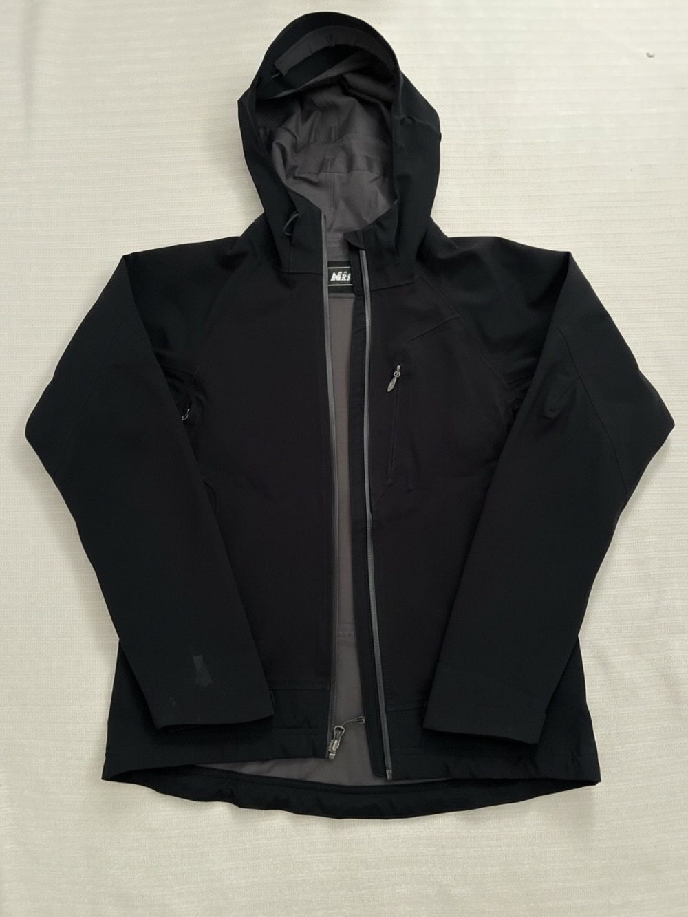 REI Element E1 black jacket
